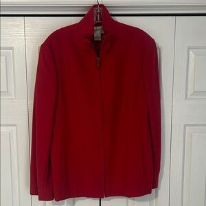 Jones New York Vibrant Red Blazer